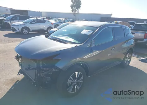 2019 Nissan Murano S z USA, uszkodzony, nr VIN 5N1AZ2MS5KN106348